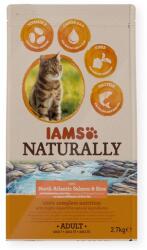 Iams Naturally Adult Cat with North Atlantic Salmon - Rice 2, 7 kg
