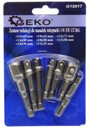 GEKO Комплект адаптери за свредла 8бр. 1/2" 1/4" 3/8" g15017 g15017 (g15017)