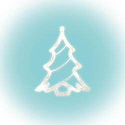 Somogyi Elektronic led-es ablakdísz, karácsonyfa, kid 412 (KID 412)