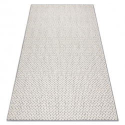 My carpet company kft My Carpet Company Spring 20467332 Szizál, Hurkolt Krém 120x170 cm Szőnyeg