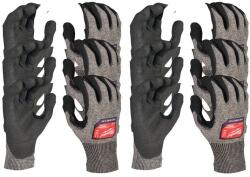 Milwaukee Manusi protectie taiere Milwaukee HIGH CUT F, negru/gri, mas. 2XL/11, 12 perechi (4932492049)