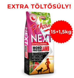 FitActive FitActiveNEXT Hypoallergenic MONO Lamb with cranberries Bárány-vörösáfonyával 15+1, 5kg
