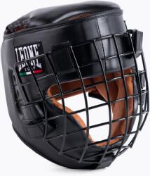LEONE 1947 Cască de box Fighter negru CS424