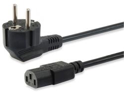 Equip Tápkábel - 112121 (PC tápkábel, C13, fekete, 3m) (112121) - pcx