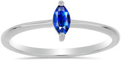  Ezüst Gyűrű Ausztrál Kék Zafírral, Y60055/54