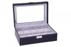 Edelwolle Fekete Varrott óratartó Doboz 10 órához (928)