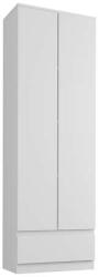 Mobene Gardróbszekrény B4 2 Ajtós - 1 Fiókos Fehér