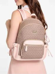 GUESS Charli női hátizsák barna eko bőrből