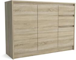 Mindigbútor Aston 3d2s komód sonoma