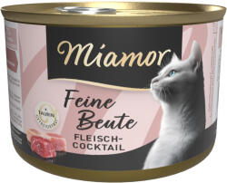Miamor 12x185g Miamor Feine Beute nedves macskatáp - Húskoktél