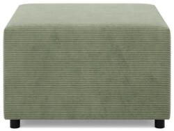 Greensite Zeus Puff, Kordbársony, 70x70, Zöld - fizz - 31 339 Ft