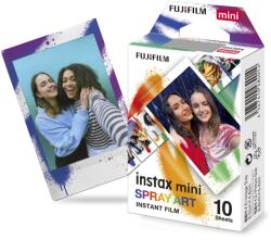 Fujifilm Instax Mini Film Spray Art instant fotópapír (10 db) (16779809) (16779809)