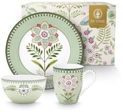 Pip Studio set de mic dejun Lily&Lotus 350 ml 3-pack 99KK-FIU05N_07X (51020208)