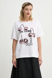 MUNTHE tricou din bumbac FELITA PPYA-SWD0O9_00X (251110125160)
