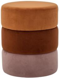 Bloomingville Színes Velúr Puff