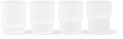 Ferm Living set de pahare Ripple 60 ml 4-pack 99KK-KBU6WZ_00X (1104269327) Pahar