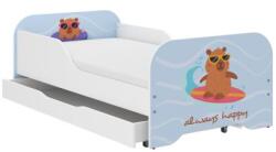 Wooden Toys Miki Gyerekágy 140 x 70 cm Matraccal És Ágyneműtartóval - Kapibara Szörf