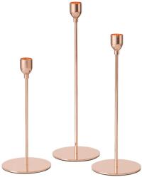 BOLTZE set de sfeșnice Malte 23 / 27 / 32 cm 3-pack 99KK-DRU0BA_39X (2050053)