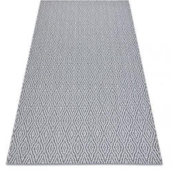 My carpet company My Carpet Company Fonott Sizal Casa Eco Boho Gyémánt 22084 Antracit/Sárga, Újrahasznosított 153x220 cm Szőnyeg