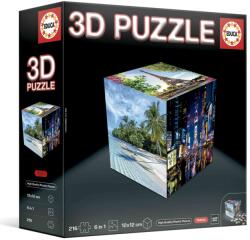 Educa 3D пъзел 6 в 1 Educa - Пътуване (EDU20124)