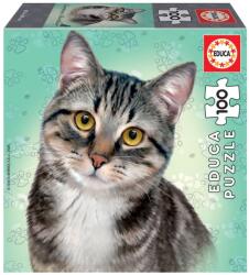 Educa Пъзел Educa - Европейска късокосместа котка, 100 части (EDU18808)