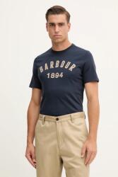 Barbour tricou din bumbac HOLLINS 9BYA-TSM18N_59X (MTS1472)