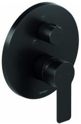 Duravit DC5210012046 - D-CODE kádcsaptelep rejtett (falba süllyesztett) beépítéshez, matt fekete DC5210012046 (DA0042)
