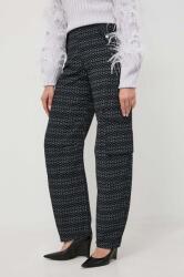 Patrizia Pepe pantaloni de bumbac 9BYX-SPD0TE_99A (2P1550.D055)