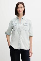 Benetton cămașă pentru femei din denim PPYH-TSD12Y_05X (5RZKDQ06T)