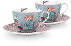 Pip Studio set de cești și farfurioare Flower Festival 280 ml 2-pack 99KK-KBU2R3_MLC (51.004.139)