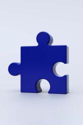 Fluid Market vaza decorativa Blue Puzzle Vase 99KK-DEU64E_59X (AAVSEPUZZLEBLUE)
