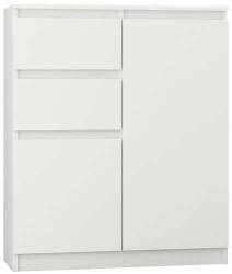  Komód 2 Fiók 2 Ajtó S2 - Fehér