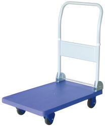  Kézikocsi 300 kg terhelhetőségű - MŰANYAG platóval - összecsukható (PT-16724)