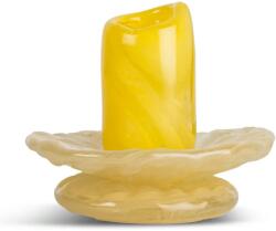 Byon sfeșnic decorativ Lara XS culoarea galben 99KK-DRU0GO_11X (5280607810)