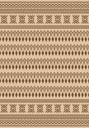 Berfin Eqos 002 Bézs 160x220 cm Modern Szőnyeg