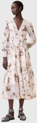 AllSaints rochie ZORA MIDI PPYA-SUD2K8_02X (W084DC)