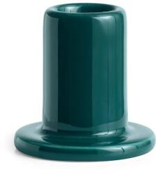 HAY sfeșnic decorativ Tube 5, 5 x 5, 5 cm culoarea verde 99KK-DRU0PR_67X (AB540.A601.AE77)