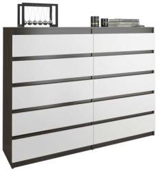  Komód 10 Fiókos R140-S10 - Wenge Mix