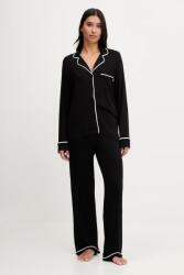 DKNY pijama din două piese pentru femei din vâscoză 99KK-BID1ED_99X (YI90092)