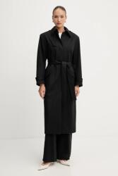 HUGO BOSS trenci de lână Ciolet 9BYA-KPD015_99X (50543198)