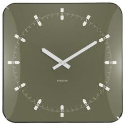 Karlsson ceas de perete Sucinto Dome Square 35 x 35 x 4, 5 cm 99KK-ZEU063_91X (KA6085GR)