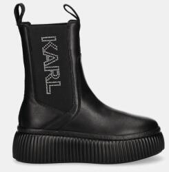 Karl Lagerfeld ghete chelsea de piele KREEPER 9BYH-OBD3Z8_99X