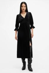 AllSaints rochie ANI VELVET PPYA-SUD0L8_99X (W143DB)