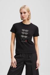 Karl Lagerfeld tricou din bumbac PPYA-TSD21B_99X (A2W17103)