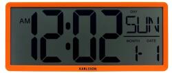 Karlsson ceas de perete Retro LCD 99KK-ZEU029_22X (KA6020OR)