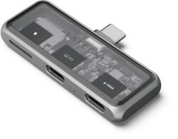 Satechi Mobile XR Hub with dual USB-C and microSD - Space Gray