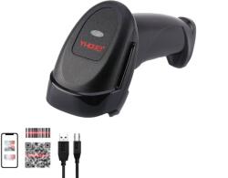  Vezeték nélküli 2D USB vezetékes vonalkódolvasó, QR kód olvasó YHD-8200D