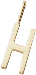 Design Letters pandantiv din argint placat cu aur 99KK-AKD8EB_GLD (90201547H)