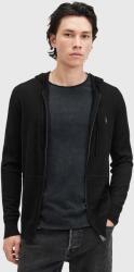 AllSaints hanorac cu fermoar și glugă pentru bărbați din lână 9BYH-BLM1CY_99X (M084KB)