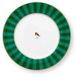 Pip Studio set de farfurii pentru desert Love Birds Stripes Eme 21 cm 6-pack 99KK-KBU64M_76X (51001465)